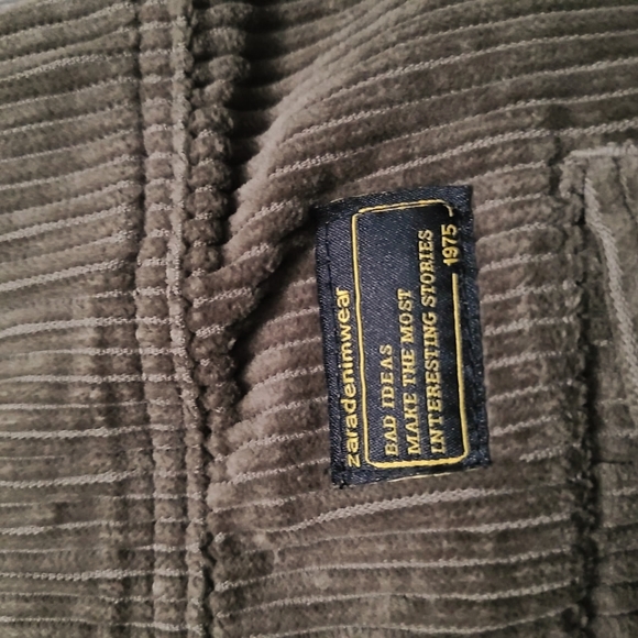 CORDUROY TROUSERS by Zara - Picture 3 of 4
